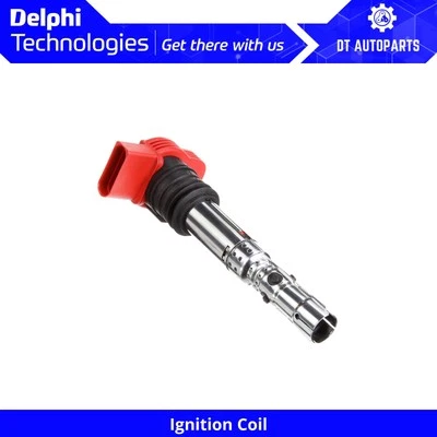 Bobina de encendido Delphi 2003 2004 2005 para Audi A4 Quattro 2002-2006 3,0 L V6 Foto 1 de 4