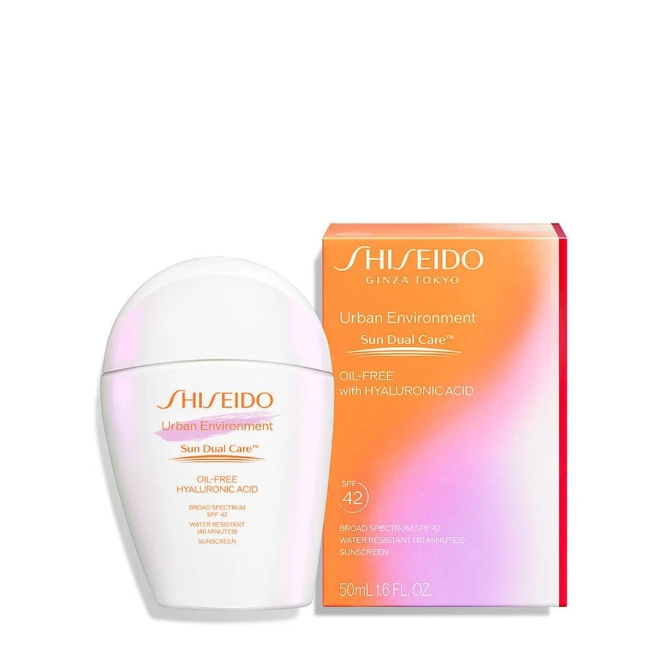 Protector solar sin aceite Shiseido Urban Environment Hyaluroni SPF42 1,6 oz NUEVO EN CAJA Foto 1 de 1