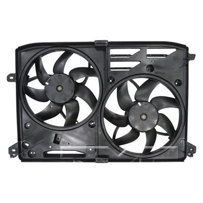 For Ford Fusion 2014-2017 TYC 623870 Dual Radiator & Condenser Fan Assembly Foto 1 de 2