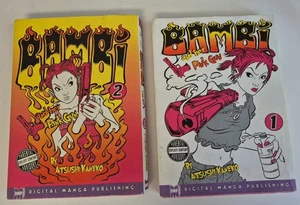 Bambi And Her Pink Gun by Atuushi Kaneko, Volumes 1 and 2 - Foto 1 di 8