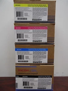 IBM RICOH InfoPrint Extra High Yield Toner Cartridge Lot B/C/Y/M  [34d] - Picture 1 of 8