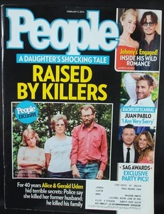 People Magazine Feb 2014, Lot of 5 - Johnny Depp, Christie Brinkley, Hoffman - Picture 1 of 5