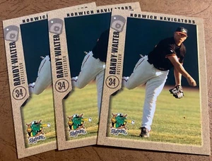 RANDY WALTER 2005 Tribuna Norwich Navigators lotto di 3 carte - Foto 1 di 1
