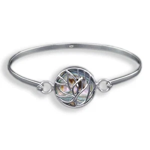 Brazalete Árbol de la Vida - Pulsera de mujer de plata 925 árbol brazalete brazalete joyería - Imagen 1 de 5