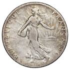 France 50 centimes 1906 Semeuse Argent pièce de monnaie française Oscar Roty