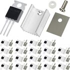 IRFZ44N N-Channel Rectifier Power MOSFET Transistor 49A 55V TO-220 20pcs