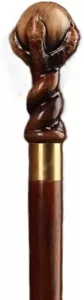 Eagle Claws Holz Gehstock handgefertigter Gehstock mit ergonomischem Handgriff 36" - Bild 1 von 4