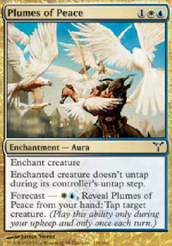 PLUMES OF PEACE Dissension MTG Magic the Gathering Cards DJMagic - Image 1 of 1