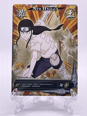 🔥Naruto CCG-Neji Hyuga-N-1155-1st Edition-Shattered Truth-M/NM!🔥 - Image 1 of 2