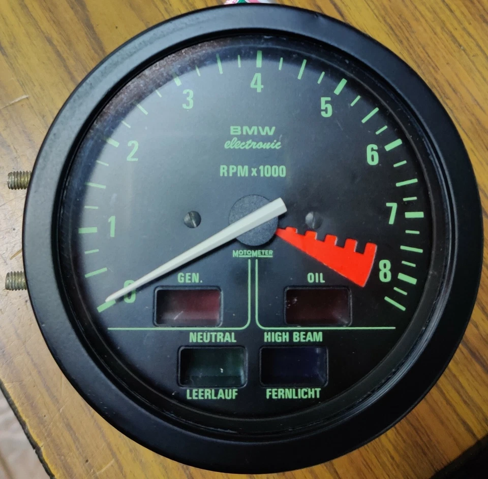 TACÓMETRO BMW AUTÉNTICO, BMW R45 R65 R65LS R80ST Foto 1 de 3