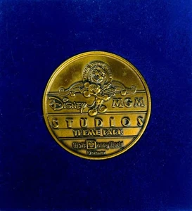 WDW Walt Disney World 1989 Disney MGM Studios Bronze Coin Medallion - Picture 1 of 3