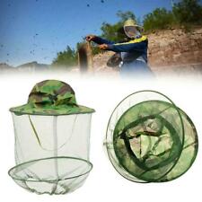 Beekeeping Cowboy Hat Mosquito Bee Insect Net Veil Cap Face Hat Protector J4A1