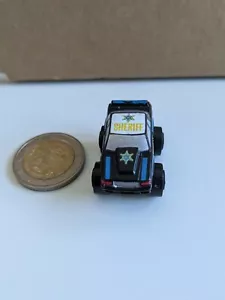 Vintage Road Champs Mini Monster Wheels Black Sheriff Police Cop Pontiac 1987 - Picture 1 of 4