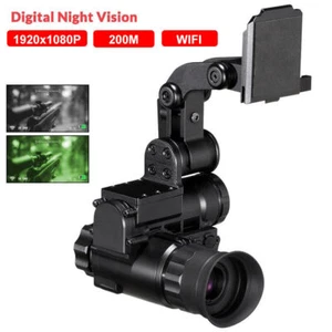 Gafas monoculares de visión nocturna 1080P WiFi para casco de observación de caza NVG10 - Imagen 1 de 9