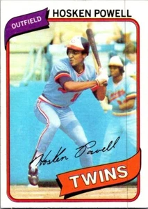 1980 Topps - Upper Left Pennant has a Pink Tip #471 Hosken Powell - Picture 1 of 2
