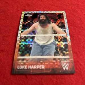 2015 Luke Harper WWE Topps Chrome #45 X-Fractor Parallel - Picture 1 of 5