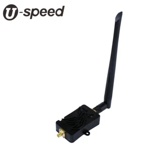4W Wireless Booster 2.4GHz WiFi Extender Router Network Amplifier 6dBi Antenna - Picture 1 of 4