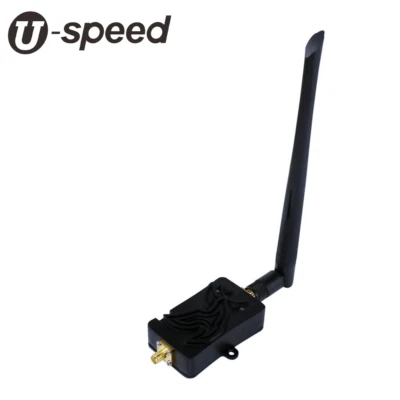 4W Wireless Booster 2.4GHz WiFi Extender Router Network Amplifier 6dBi Antenna - Image 1 of 4