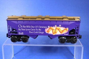 Five Gold Rings K-Line O Scale 12 Days of Christmas Hopper Car - Picture 1 of 6
