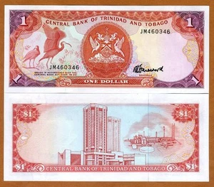 Trinidad and Tobago, 1 dollar, 1985, P-36 (36c), UNC - Picture 1 of 1