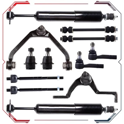 Fits Ford Explorer 12Pcs Front Shocks Absorber & Control Arms & Suspension Kits - Image 1 of 4
