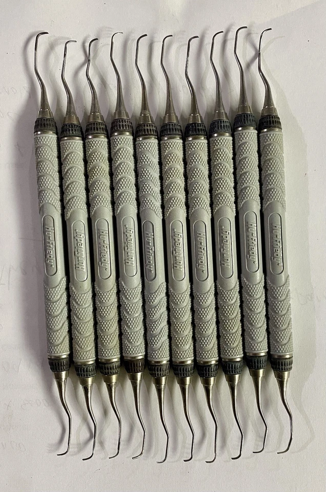 Hu-Friedy SG11/128 Doble Extremo #11/12 Gracey Cureta Dental #8 ResinEight Mango Foto 1 de 1