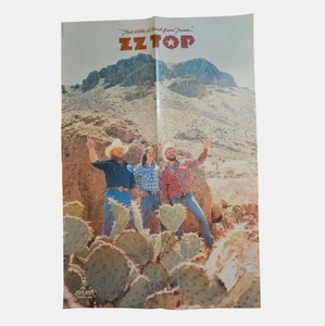 Affiche promo ZZ Top That Little Ol' Band From Texas 18,5x27 vintage 1977 - Photo 1/6