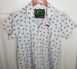 Dixxon Flannel Company DFC Youth Division "Party Cactus" Button Up Shirt Boys M. - Picture 1 of 4