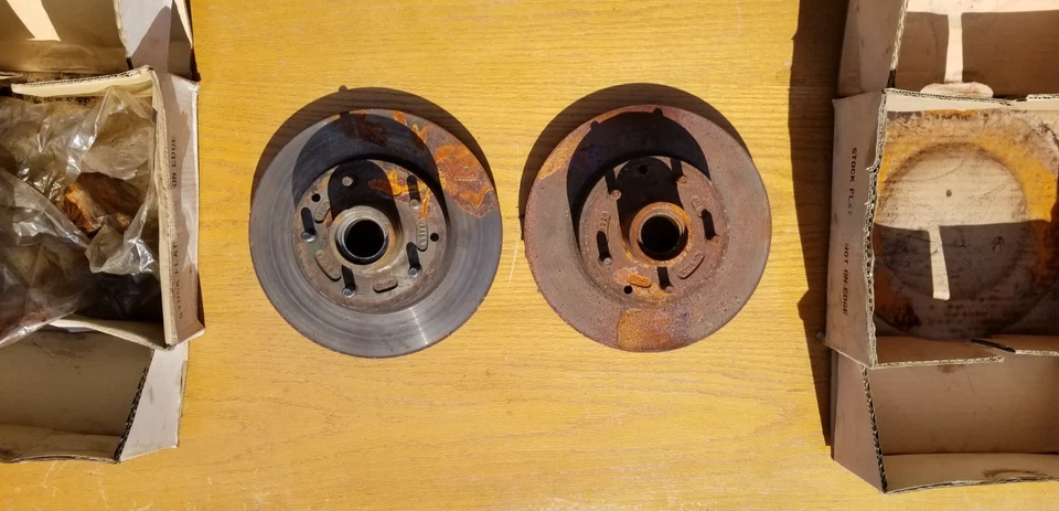 Conjunto de buje y rotor de freno de disco 2 BR5519 Camaro Chevrolet GM Buick Foto 1 de 4