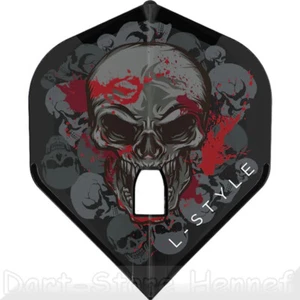 3 Dart Flights L-STYLE "RYAN SEARLE", V2, L1 Pro, schwarz/clear - Picture 1 of 1