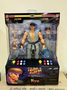 Jada Toys Street FIghter 2 II Ryu Player 2 Grey Outfit Action Figure IN HAND - Picture 1 of 2