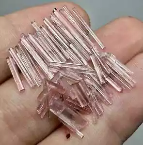 Finished Pink Tourmaline Crystals from Afghanistan/10k - Picture 1 of 11