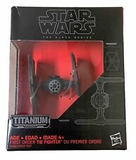 Hasbro Star Wars The Black Series Titanium Series First Order Tie Fighter  13