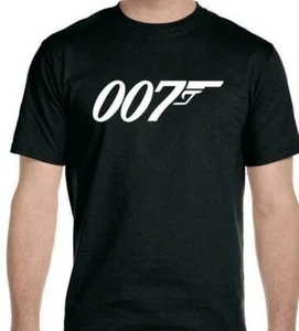 James Bond 007 T-Shirt 007 double o seven tshirt 007 tshirt oo7 - Picture 1 of 4