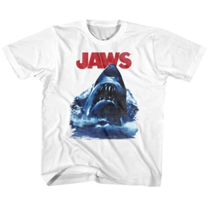 Jaws Shark Making Waves Kids T Shirt - Picture 1 of 3