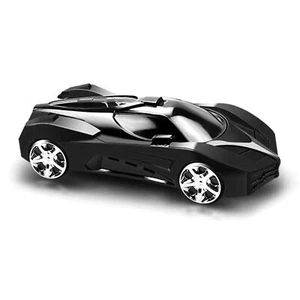 Black Car Model Phone Holder Cool Sporty Shape Slip Resistant 360° Rotatable - Photo 1 sur 12
