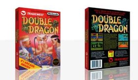 Double Dragon NES Game Case Box + Cover Art Work Only (No Game)