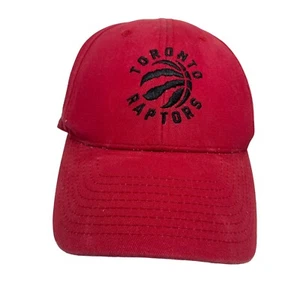 Toronto Raptors New Red Hat Black Logo Cap Adjustable Strapback Onesize Clean - Picture 1 of 6