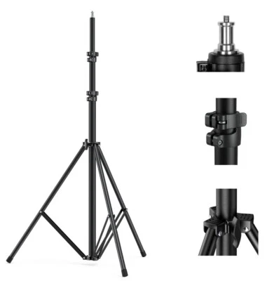 Suporte de luz almofadado a ar SmallRig RA-S280 3736, caixa aberta preta - Imagem 1 de 4