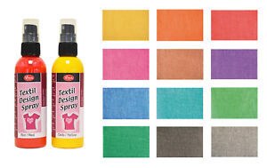 Textil-Design-Spray (49,90€/L) 100 ml Textilfarbe zum Sprühen Sprühfarbe Viva