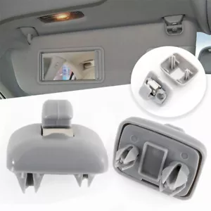 Juego de 2 soportes de clip gris para parasol 8U0857562A para Audi A3 S3 A4 S4 A5 S5 Q3 Q5 - Imagen 1 de 7