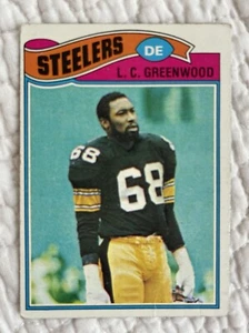 1977 Topps L.C. Greenwood #355 Pittsburgh Steelers - Picture 1 of 2
