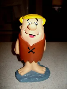 VINTAGE 1990s THE FLINTSTONES BARNEY Rubble 6 Inch PLASTIC BANK unbenutzt - Bild 1 von 8