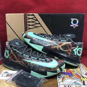 Nike KD 6 VI AS All Star Illusion Gumbo League NOLA Black SZ 10 647781-930 - Picture 1 of 11
