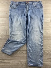 Tommy Bahama Costa Rica Men's 46/32 Straight Leg Denim Jeans Medium Wash