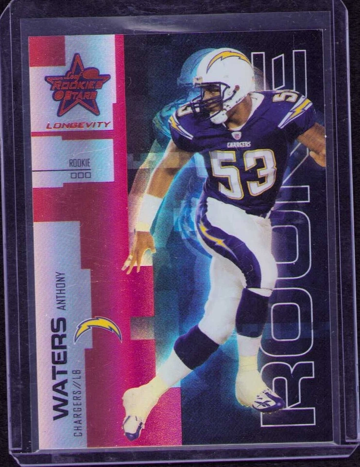 2007 Leaf Rookies & Stars Longevity - Rookie #138 Anthony Waters /199 (RC) - Image 1 of 1