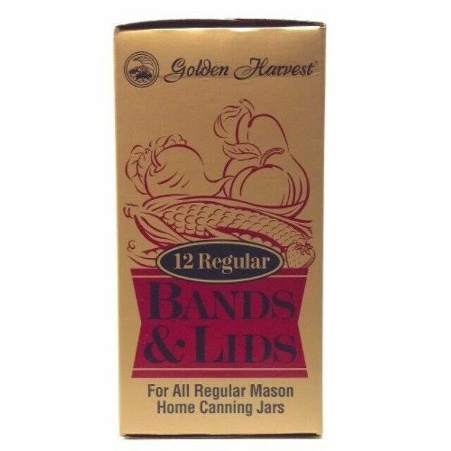 Golden Harvest 12 bandas y tapas regulares (400057) paquetes X4 Foto 1 de 1