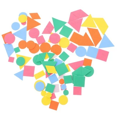  1500 Pcs Scrapbooking Aufkleber DIY-Bastelbedarf Mit Geometrischer Form - Bild 1 von 4