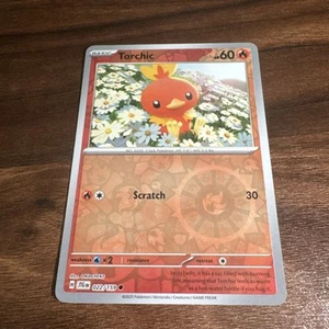 Pokemon TCG Torchic 022/159 Sv09: Journey Together Reverse Holo NM - Picture 1 of 2