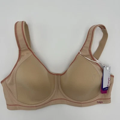 Sujetador deportivo Freya Active 34D Sonic con aros moldeado espaciador desnudo precio de venta sugerido por el fabricante 69 USD Foto 1 de 4